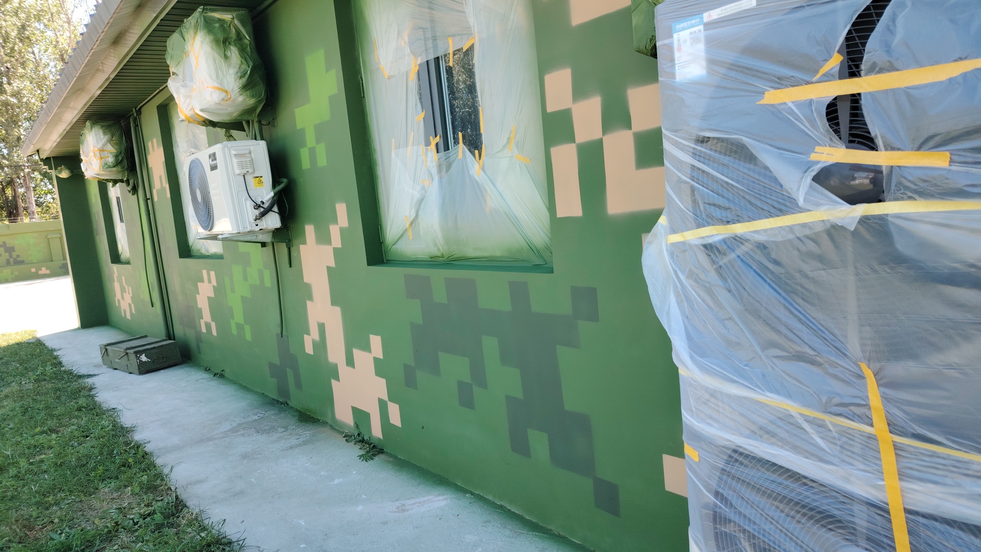 铜仁外墙迷彩漆施工多少钱 伪装迷彩漆  